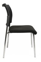 Topstar Besucherstühle Visit 10 Net NV290 G200 schwarz Stoff, 2 St.
