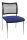 Topstar Besucherstühle Visit 10 Net NV290 G260 blau, schwarz Stoff, 2 St.