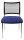 Topstar Besucherstühle Visit 10 Net NV290 G260 blau, schwarz Stoff, 2 St.