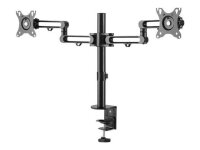 StarTech.com Monitor-Halterung ARMDUAL3 ARMDUAL3 schwarz für 2 Monitore, Tischklemme