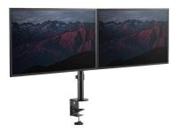 StarTech.com Monitor-Halterung ARMDUAL3 ARMDUAL3 schwarz für 2 Monitore, Tischklemme