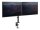 StarTech.com Monitor-Halterung ARMDUAL3 ARMDUAL3 schwarz für 2 Monitore, Tischklemme