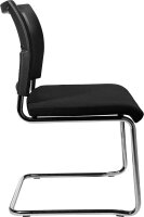 Topstar Besucherstühle Visit 20 Net NV490 G200 schwarz Stoff, 2 St.
