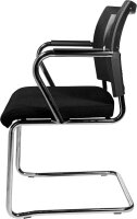 Topstar Besucherstühle Visit 20 Net NV490 G200 schwarz Stoff, 2 St.