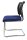 Topstar Besucherstühle Visit 20 Net NV490 G260 blau, schwarz Stoff, 2 St.