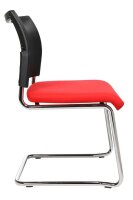 Topstar Besucherstühle Visit 20 Net NV490 G210 rot,...