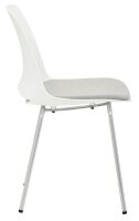 Mayer Besucherstühle 2521_02 weiß Kunststoff, 2 St.