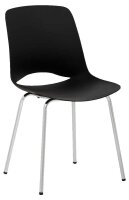 Mayer Besucherstühle 2520_01 schwarz Kunststoff, 2 St.