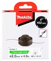 makita Tap&Go 191D91-7 2-Fadenkopf für Rasentrimmer 2,0 mm x 4,0 m  ( 191D91-7 )