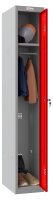 phoenix Spind Locker grau, rot PL1130GRK, 1...