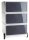 PAPERFLOW easyBox Rollcontainer weiß, grau 3 Auszüge 39,0 x 43,6 x 64,2 cm