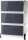 PAPERFLOW easyBox Rollcontainer weiß, grau 3 Auszüge 39,0 x 43,6 x 64,2 cm