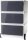 PAPERFLOW easyBox Rollcontainer weiß, grau 3 Auszüge 39,0 x 43,6 x 64,2 cm