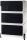 PAPERFLOW easyBox Rollcontainer weiß, schwarz 4 Auszüge 39,0 x 43,6 x 64,2 cm