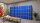 phoenix Spind Locker blau, grau PL1430GBK, 4 Schließfächer 30,0 x 50,0 x 183,0 cm