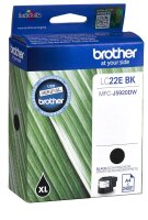 brother LC-22EBK schwarz Druckerpatrone