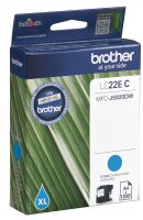 brother LC-22EC cyan Druckerpatrone