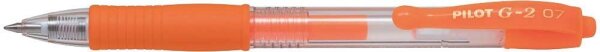 PILOT G2 Gelschreiber neonorange 0,4 mm, Schreibfarbe: orange, 1 St.