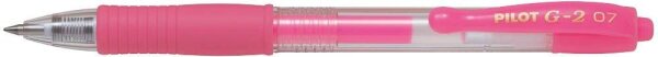 PILOT G2 Gelschreiber neonpink 0,4 mm, Schreibfarbe: pink, 1 St.  ( BL-G2-7-NP )