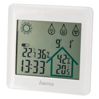 hama Action Wetterstation weiß  ( 186412 )