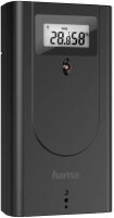 hama Black Line Plus Wetterstation schwarz, 1 St.