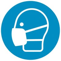SafetyMarking® Gebotsaufkleber "Maske...