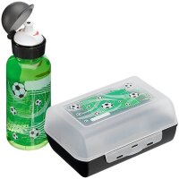 emsa Kinder Trinkflasche & Lunchbox Fußball...