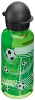 emsa Kinder Trinkflasche & Lunchbox Fußball transparent, 1 Set