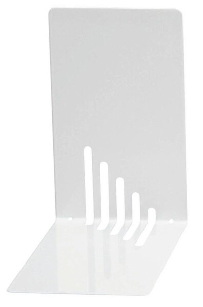 MAUL Buchstützen weiß 8,5 x 14,0 x 14,0 cm, 2 St.