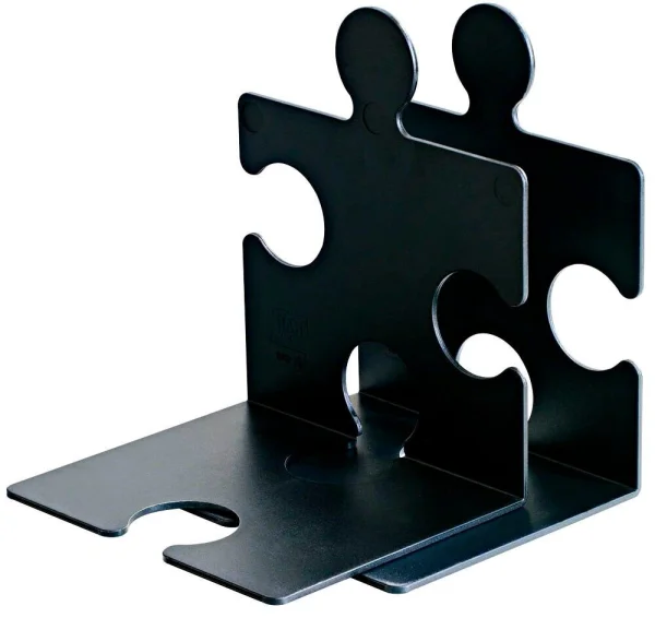 HAN Buchstützen PUZZLE schwarz 12,3 x 14,2 x 17,1...