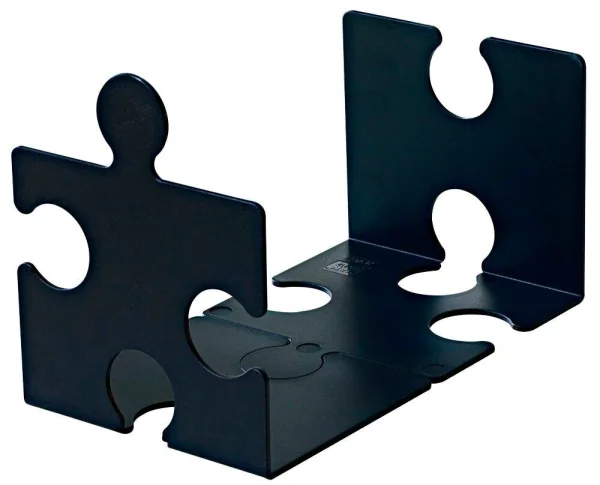 HAN Buchstützen PUZZLE schwarz 12,3 x 14,2 x 17,1...