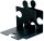 HAN Buchstützen PUZZLE schwarz 12,3 x 14,2 x 17,1 cm, 2 St.