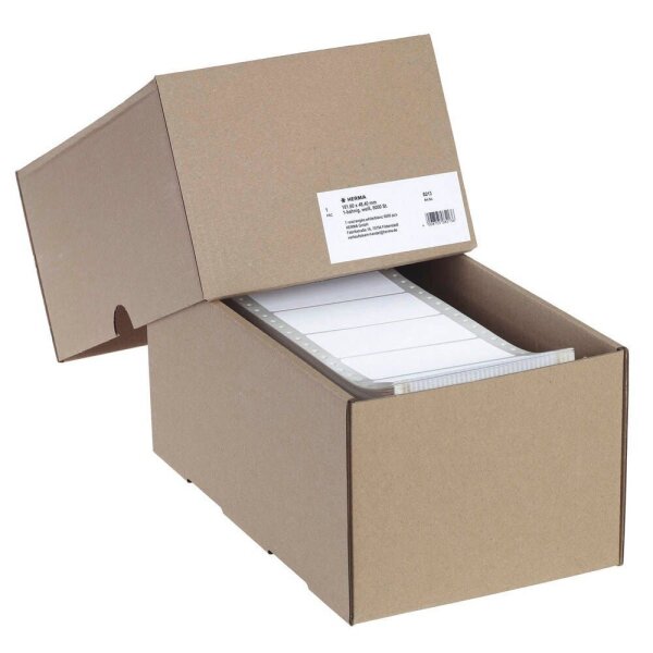 6.000 HERMA Computer-Endlosetiketten 8213 weiß 101,6 x 48,4 mm