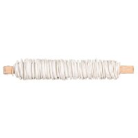 Rayher Papier Basteldraht weiß 0,55 mm 20,0 m 1 Rolle