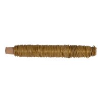 Rayher Papier Basteldraht gold 0,55 mm 20,0 m 1 Rolle