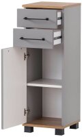 MÖBELPARTNER Badschrank Jelda 154217 platingrau,...
