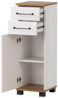 MÖBELPARTNER Badschrank Jelda 154177 eiche landhaus,...