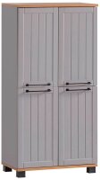 MÖBELPARTNER Badschrank Jelda 154235 platingrau,...