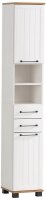 MÖBELPARTNER Badschrank Jelda 154220 eiche landhaus, weiß 30,3 x 32,6 x 180,9 cm