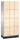 CP Spind Cambio lichtgrau, birke 45103-30 S10057, 12 Schließfächer 90,0 x 52,5 x 198,0 cm