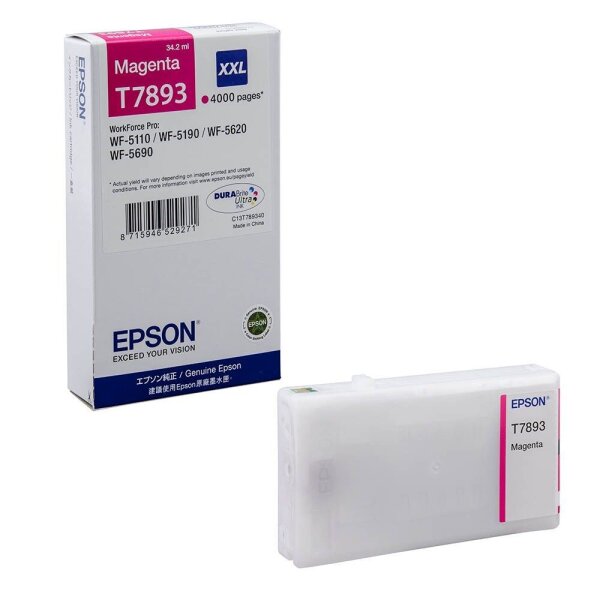 EPSON T7893XXL magenta Druckerpatrone