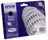 EPSON 79XL / T7901XL (Turm von Pisa) schwarz Druckerpatrone