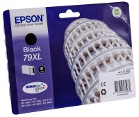 EPSON 79XL / T7901XL (Turm von Pisa) schwarz Druckerpatrone