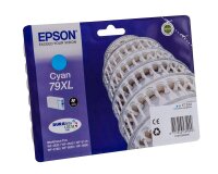 EPSON 79XL / T7902XL (Turm von Pisa) cyan Druckerpatrone