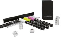 magnetoplan Glas-Magnettafel Zubehör-Set 14 Teile