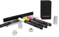 magnetoplan Glas-Magnettafel Zubehör-Set 14 Teile