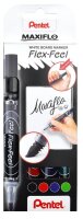 Pentel MAXIFLO Flex-Feel Set Whiteboard-Marker...