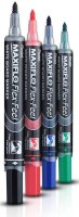 Pentel MAXIFLO Flex-Feel Set Whiteboard-Marker farbsortiert 2,0 - 5,0 mm, 1 Set