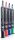 Pentel MAXIFLO Flex-Feel Set Whiteboard-Marker farbsortiert 2,0 - 5,0 mm, 1 Set