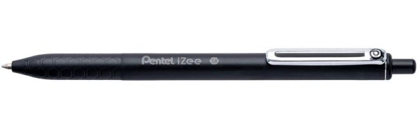 Pentel Kugelschreiber iZee BX470 schwarz, Schreibfarbe: schwarz, 1 St.